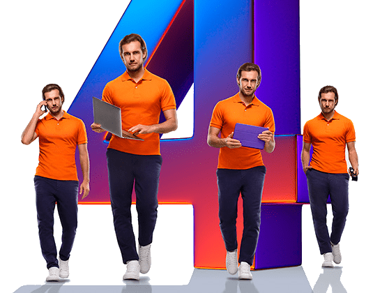 Великолепная четверка Ростелеком в&nbsp;деревня Боёвка (Орловская область)